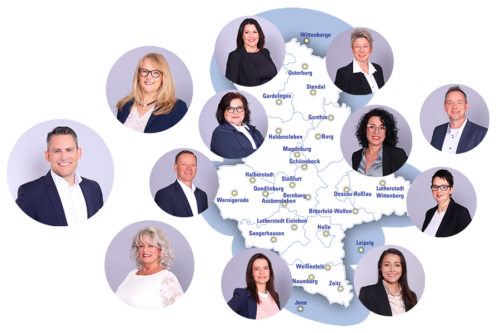 Unsere Mediaberater für ganz Sachsen-Anhalt